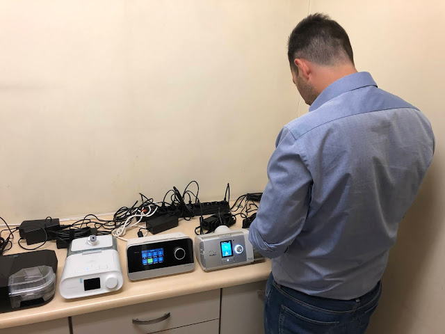 Test nawilżaczy w aparatach CPAP