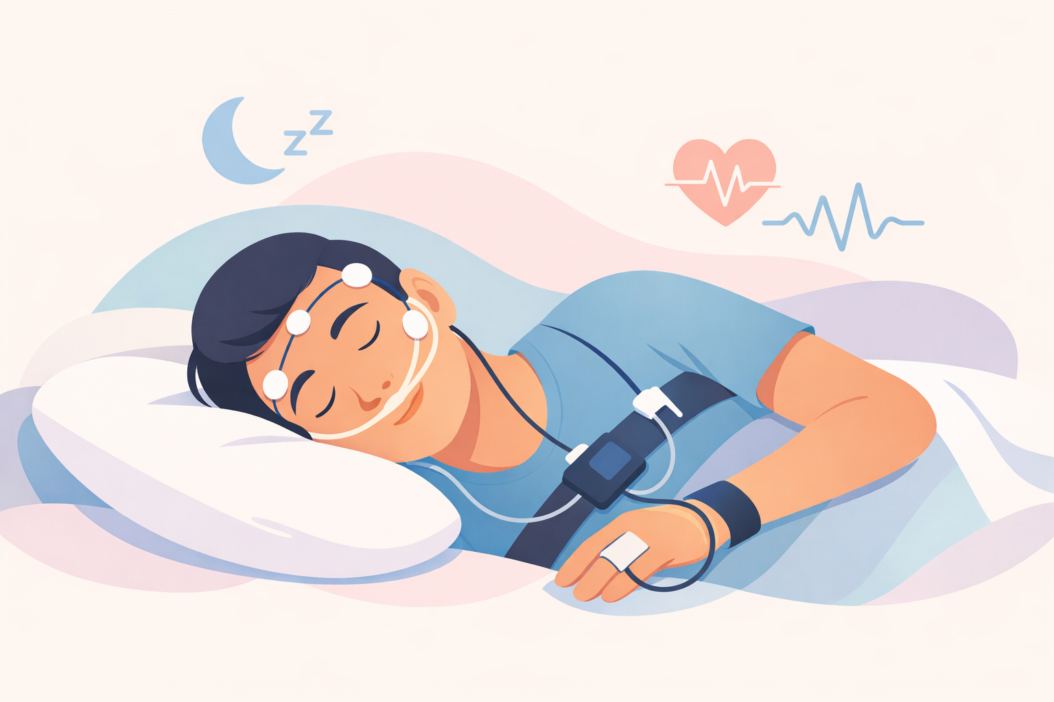 Diagnostyka bezdechu sennego - polisomnografia