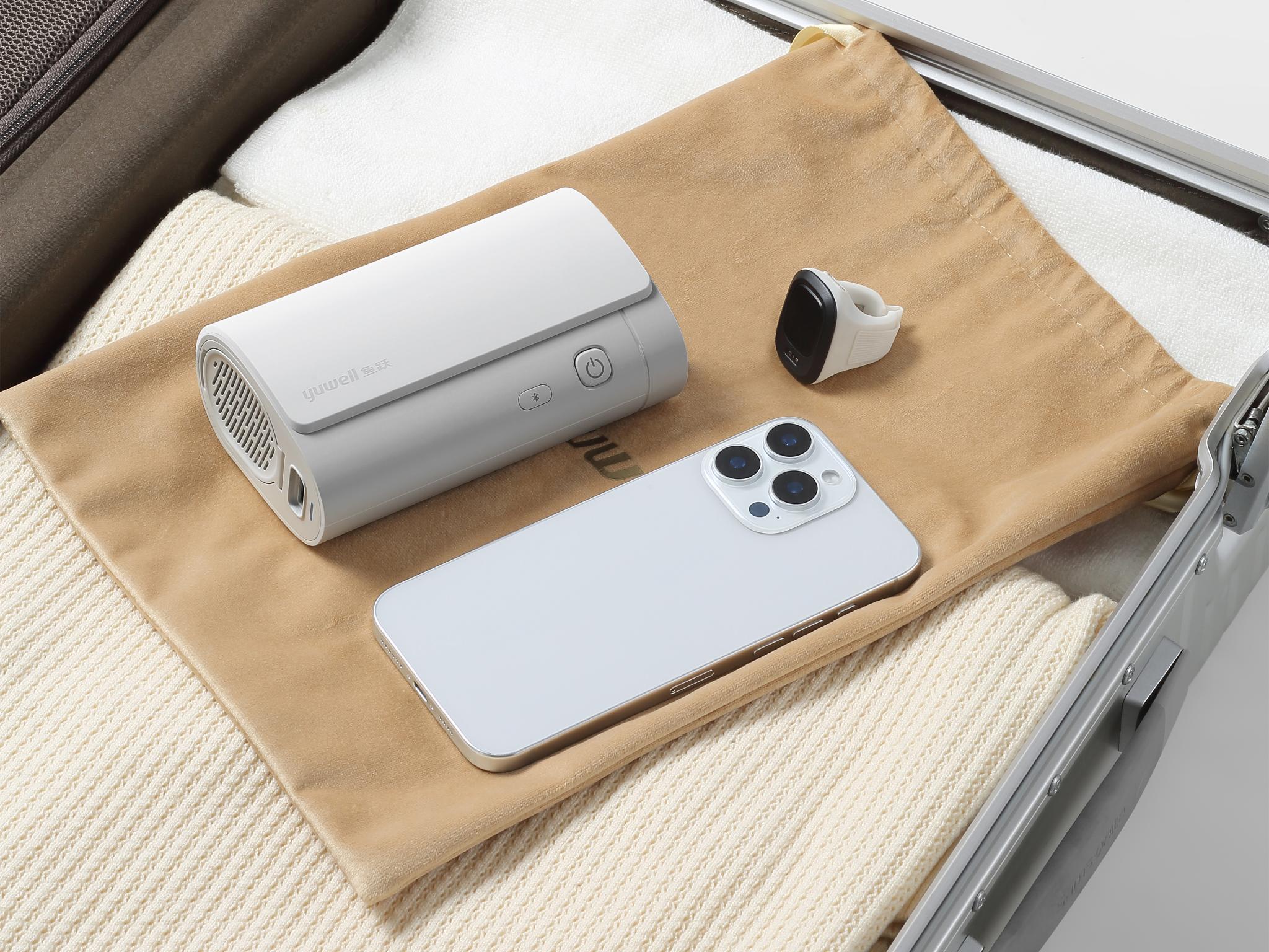 Yuwell Pocket CPAP w walizce – idealny do podróży